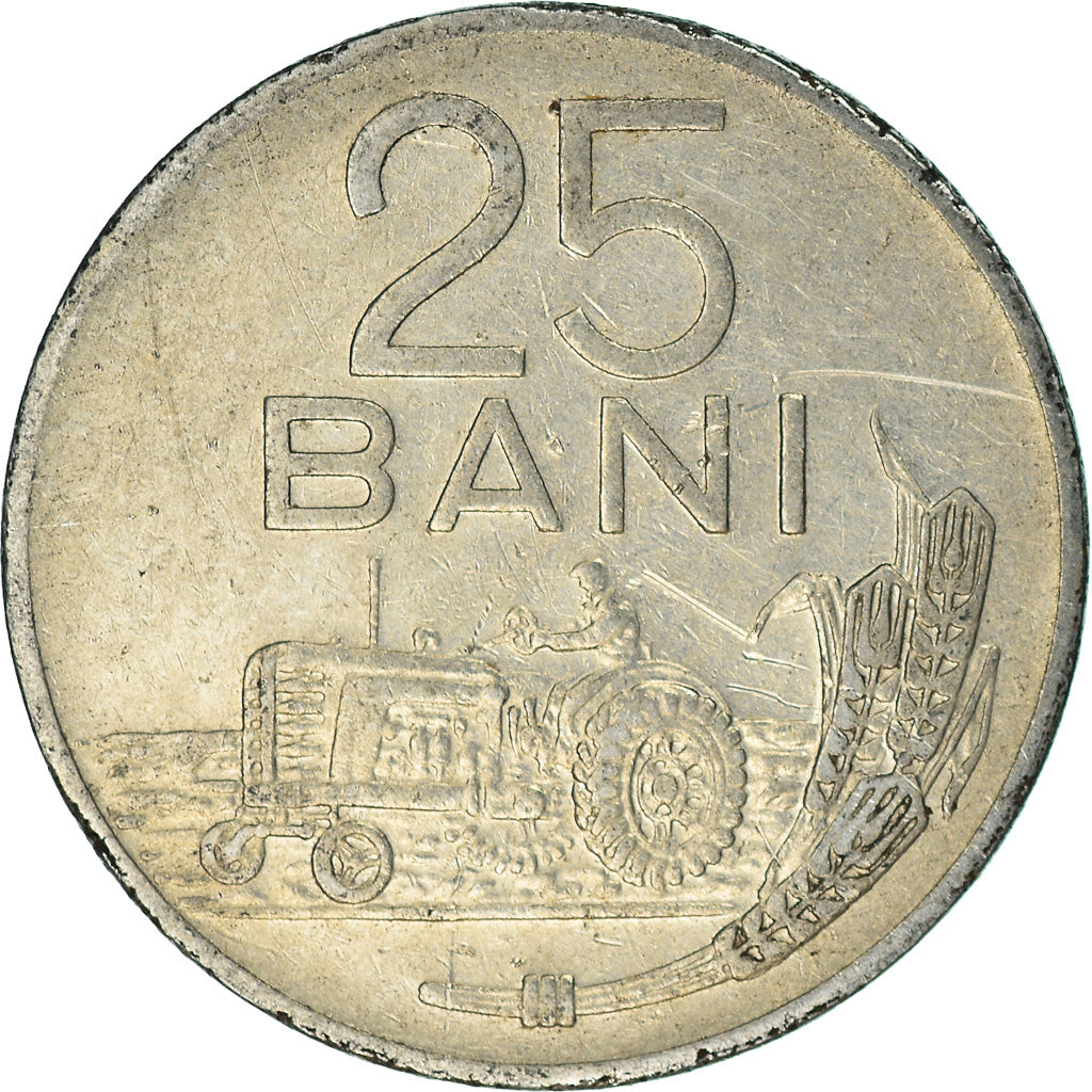 Coin, Romania, 25 Bani, 1960