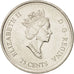 Coin, Canada, Elizabeth II, 25 Cents, 2000, Royal Canadian Mint, Ottawa