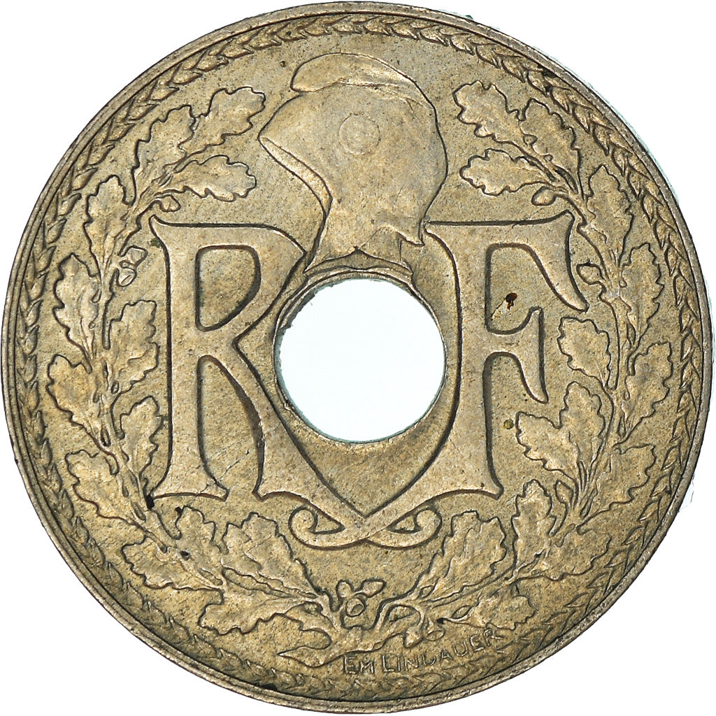 Moeda, França, 5 Centimes, 1936
