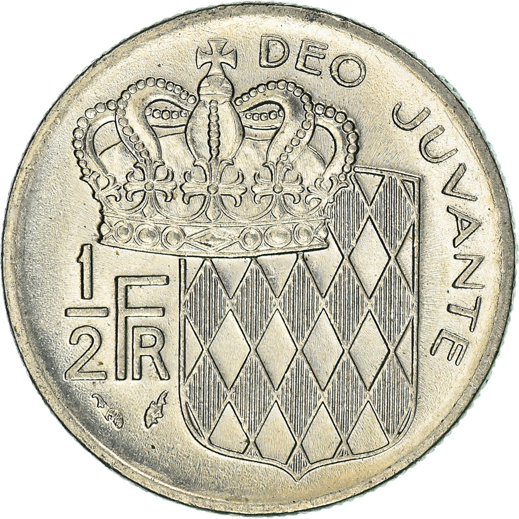 Moneta, Monaco, 1/2 Franc, 1978