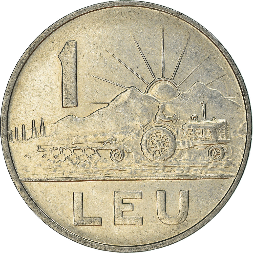 Moneta, Romania, Leu, 1966