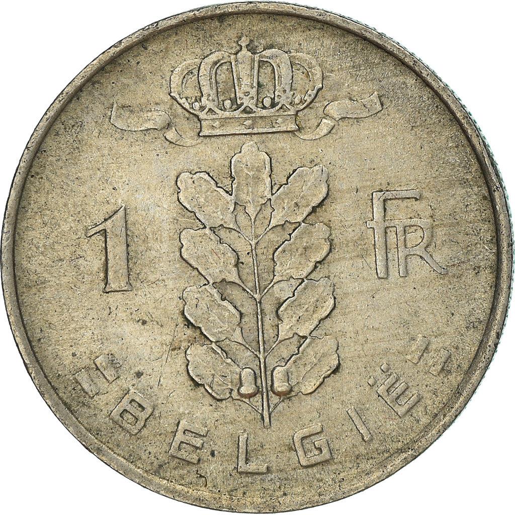 Münze, Belgien, Franc, 1952