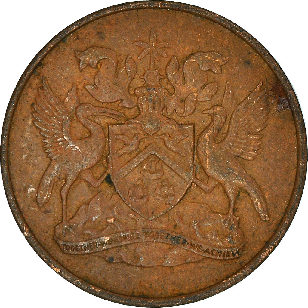 Moneta, TRINIDAD E TOBAGO, Cent, 1970