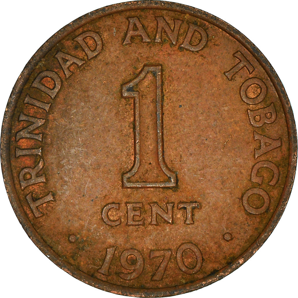 Moneta, TRINIDAD E TOBAGO, Cent, 1970