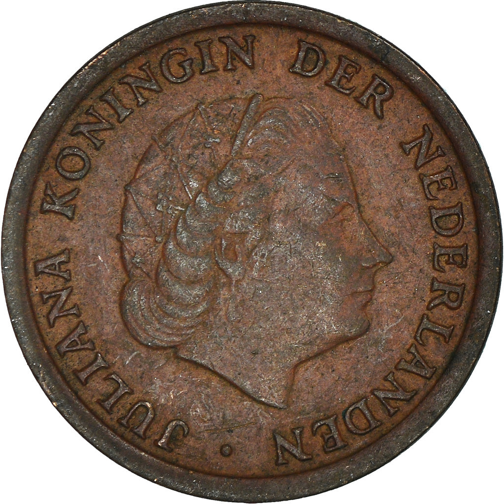 Münze, Niederlande, Cent, 1966