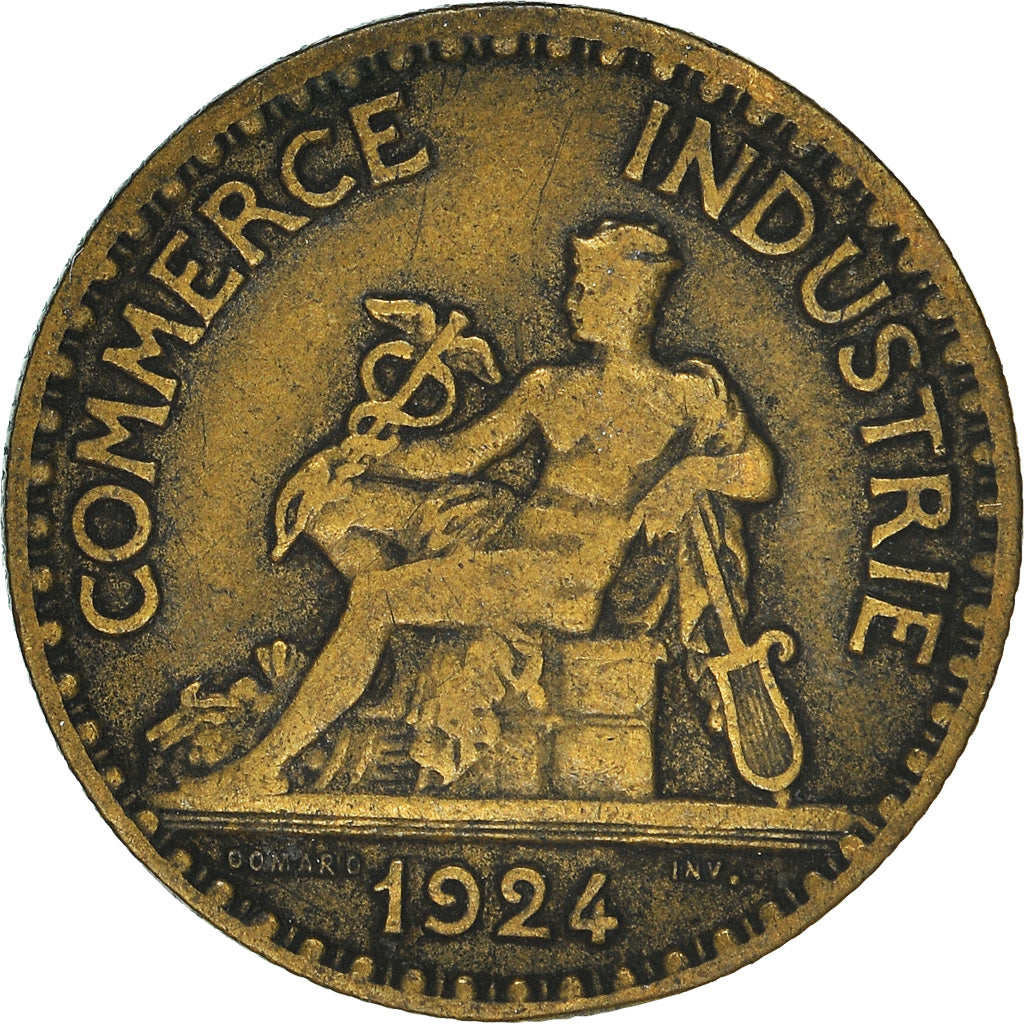 Moneta, Francja, 50 Centimes, 1924