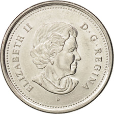 Coin, Canada, Elizabeth II, 25 Cents, 2004, Royal Canadian Mint, AU(55-58)