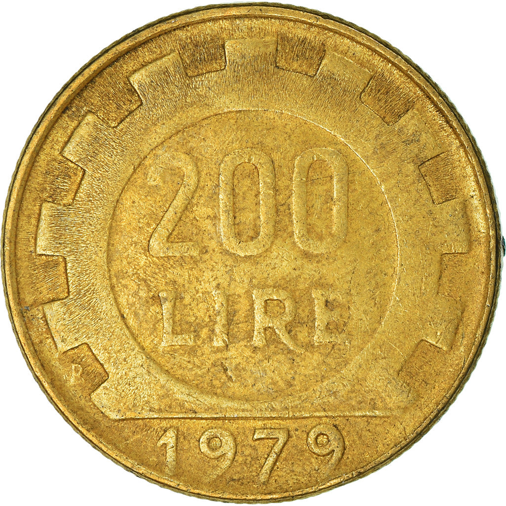 Monnaie, Italie, 200 Lire, 1979