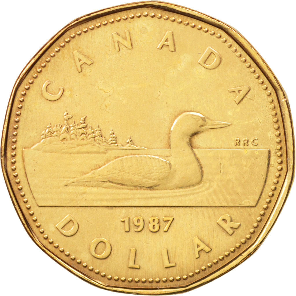 Münze, Kanada, Elizabeth II, Dollar, 1987, Royal Canadian Mint, Ottawa, SS+