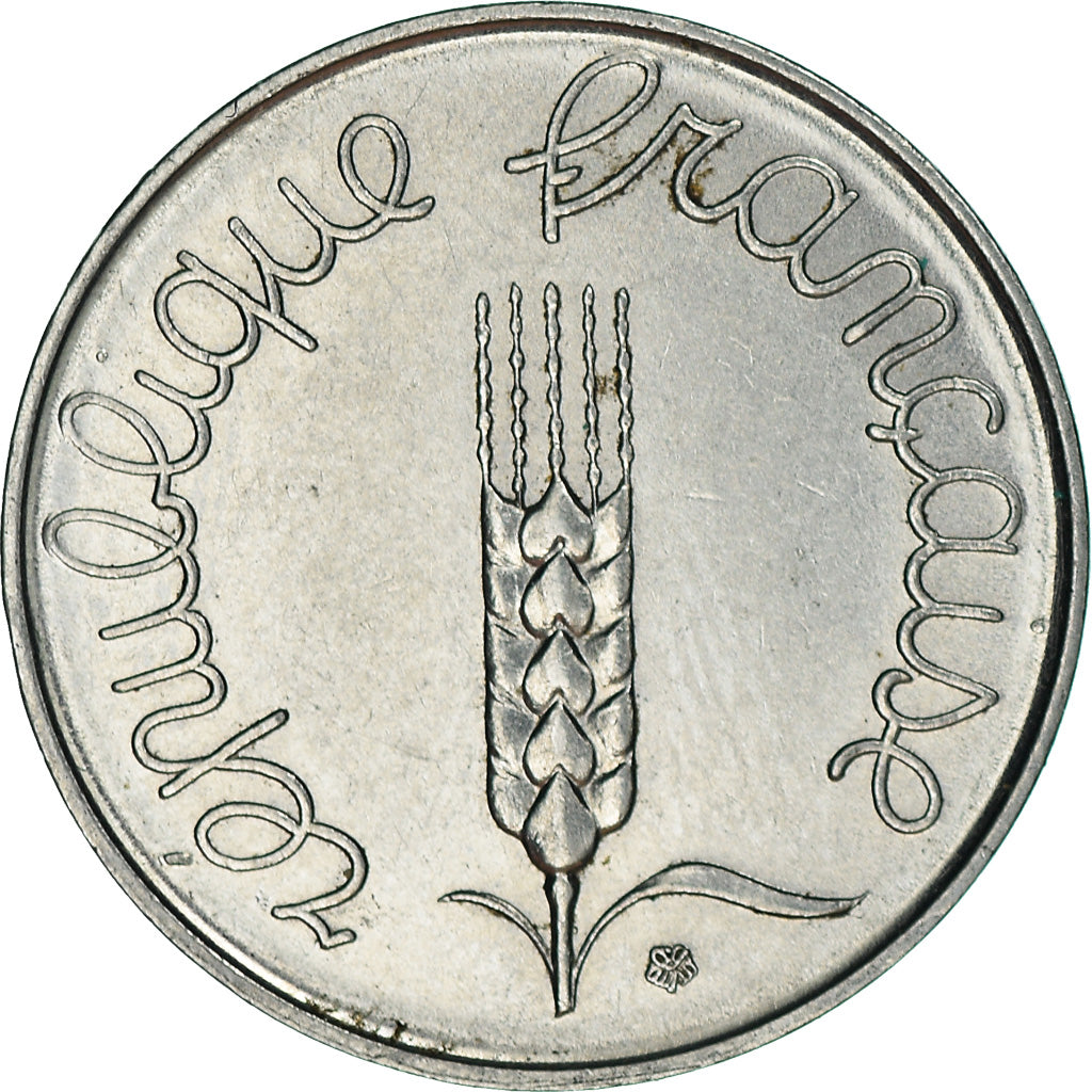 Moneda, Francia, 5 Centimes, 1962