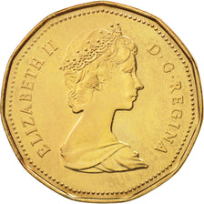 Coin, Canada, Elizabeth II, Dollar, 1987, Royal Canadian Mint, Ottawa