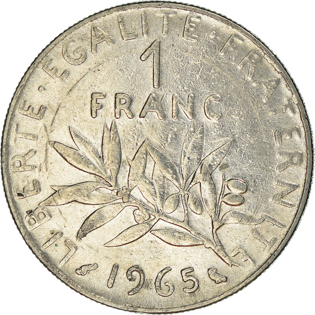 Monnaie, France, Franc, 1965