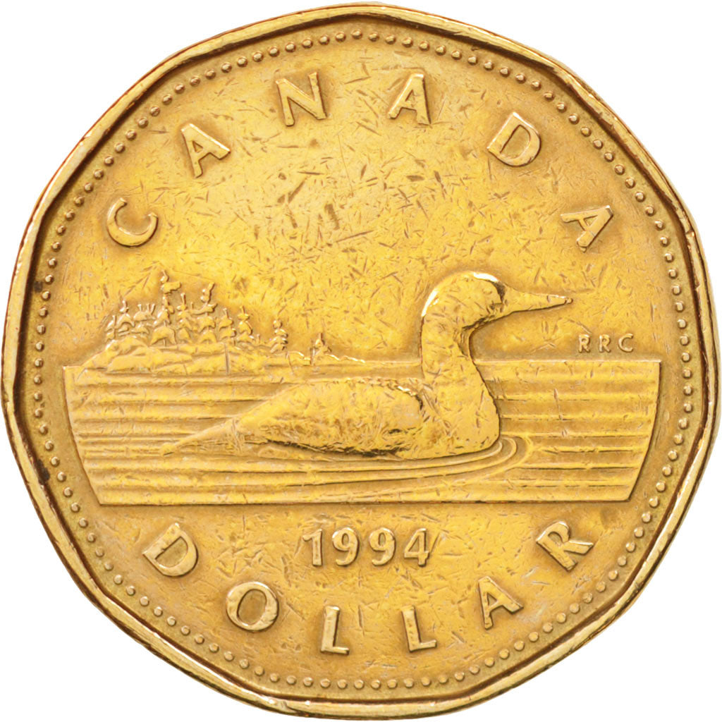Canada, Elizabeth II, Dollar, 1994, Royal Canadian Mint, Ottawa, EF(40-45)
