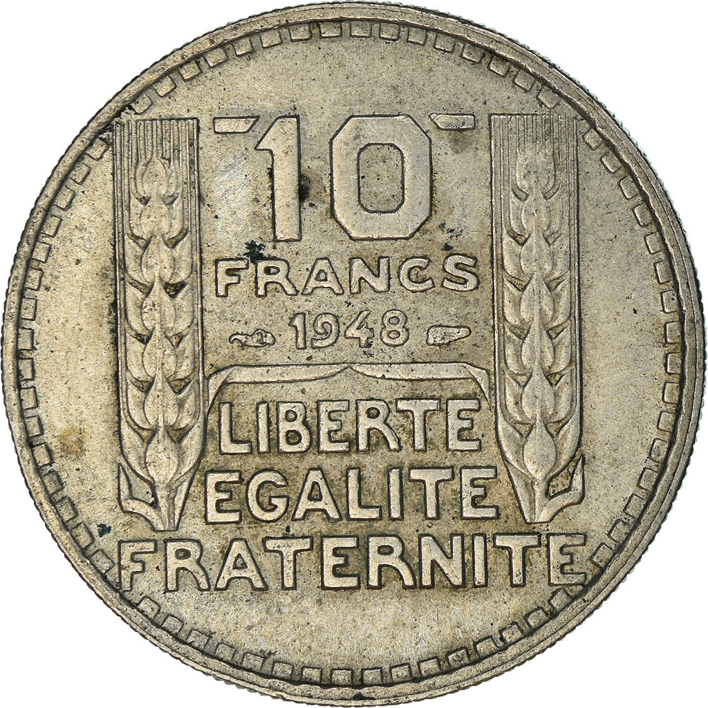 Coin, France, 10 Francs, 1948