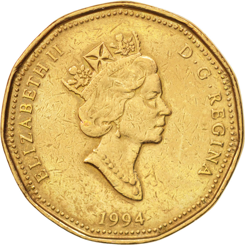 Canada, Elizabeth II, Dollar, 1994, Royal Canadian Mint, Ottawa, EF(40-45)
