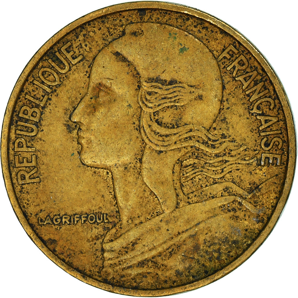 Moneta, Francia, 5 Centimes, 1966