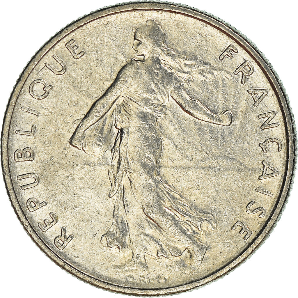 Münze, Frankreich, 1/2 Franc, 1965