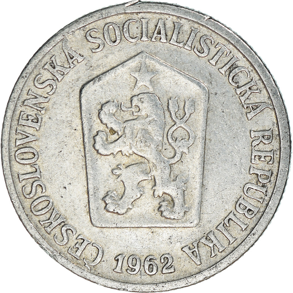 Coin, Czechoslovakia, 10 Haleru, 1962