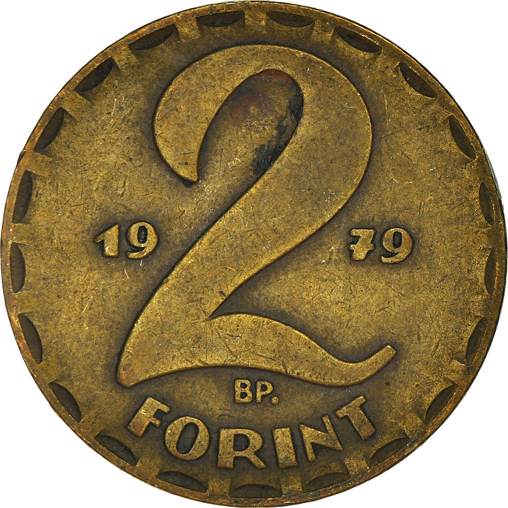 Coin, Hungary, 2 Forint, 1979