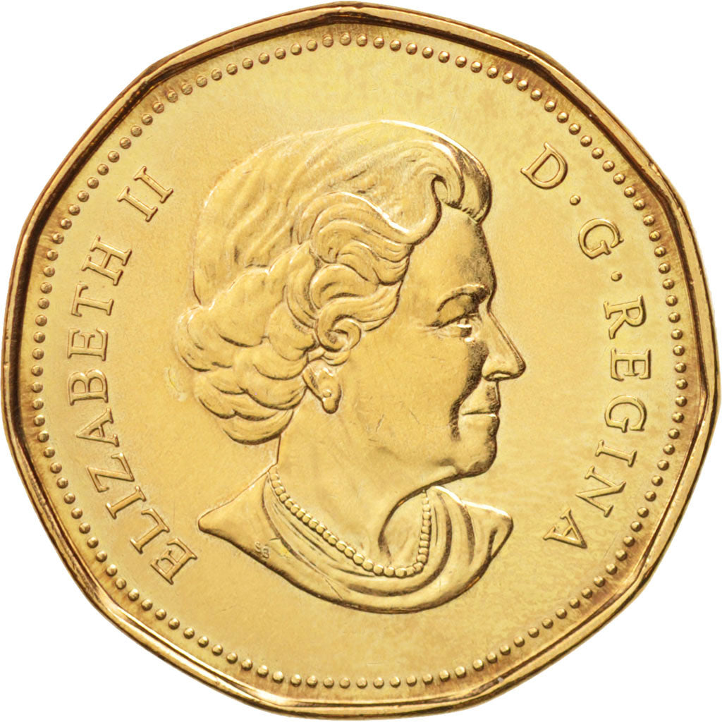Coin, Canada, Elizabeth II, Dollar, 2005, Royal Canadian Mint, AU(55-58)