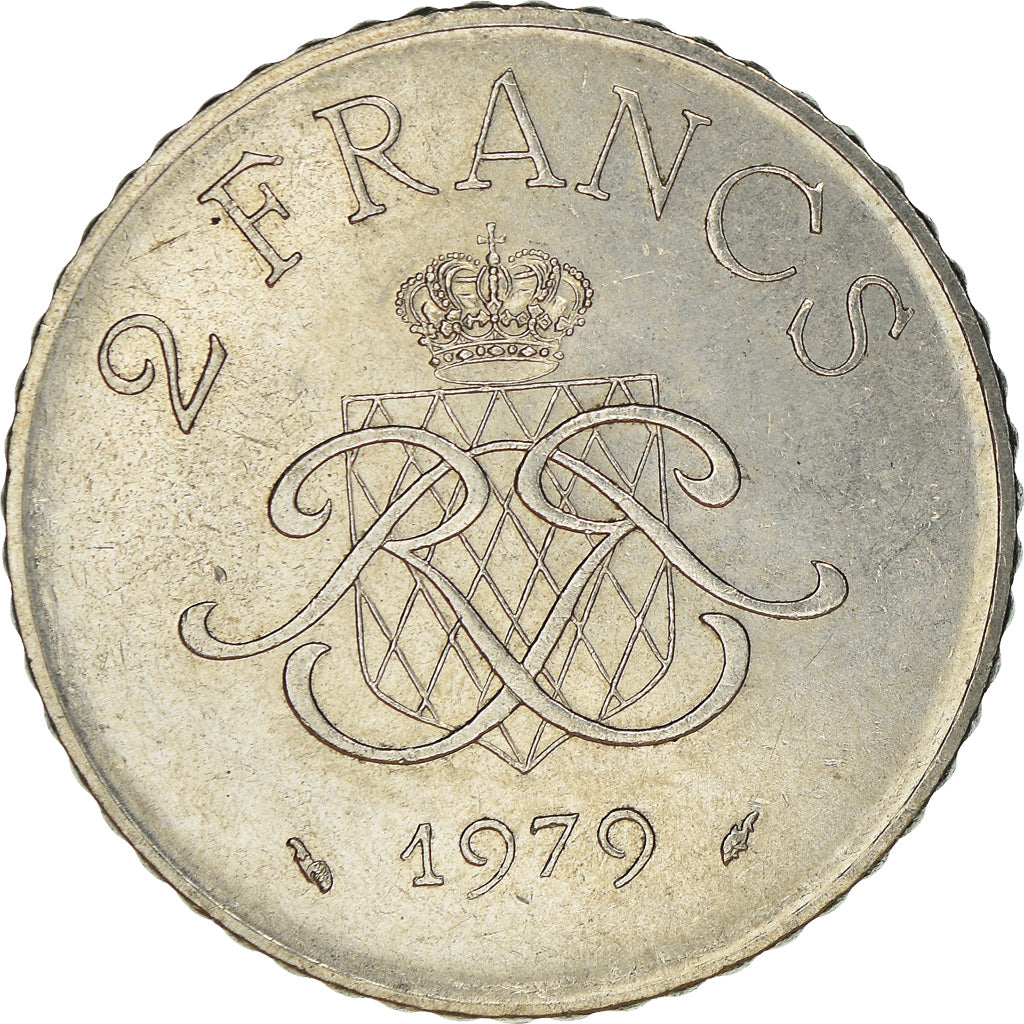Moneta, Monaco, 2 Francs, 1979