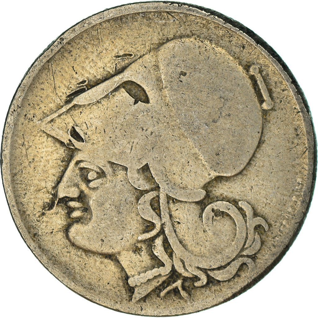 Münze, Griechenland, 2 Drachmai, 1926