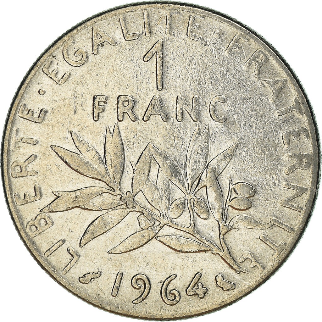 Moneta, Francia, Franc, 1964