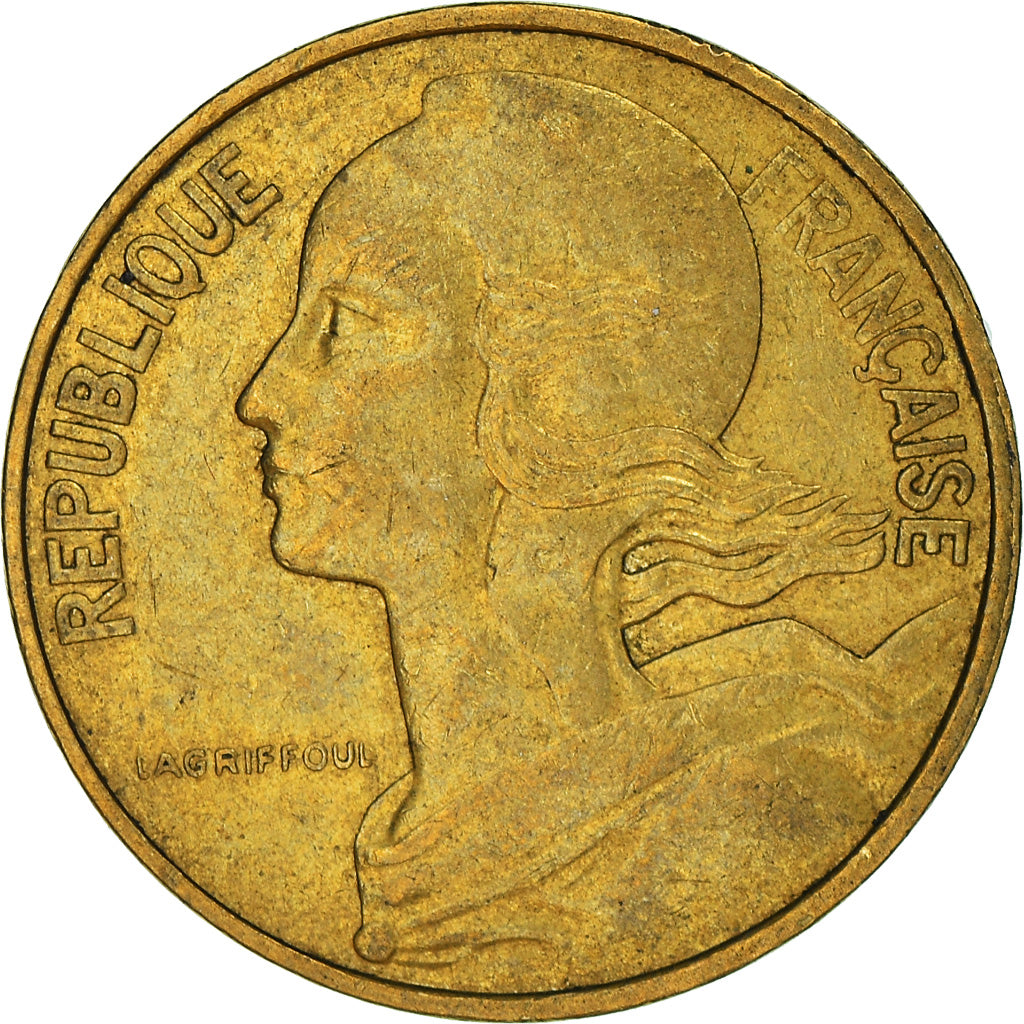 Coin, France, 10 Centimes, 1979