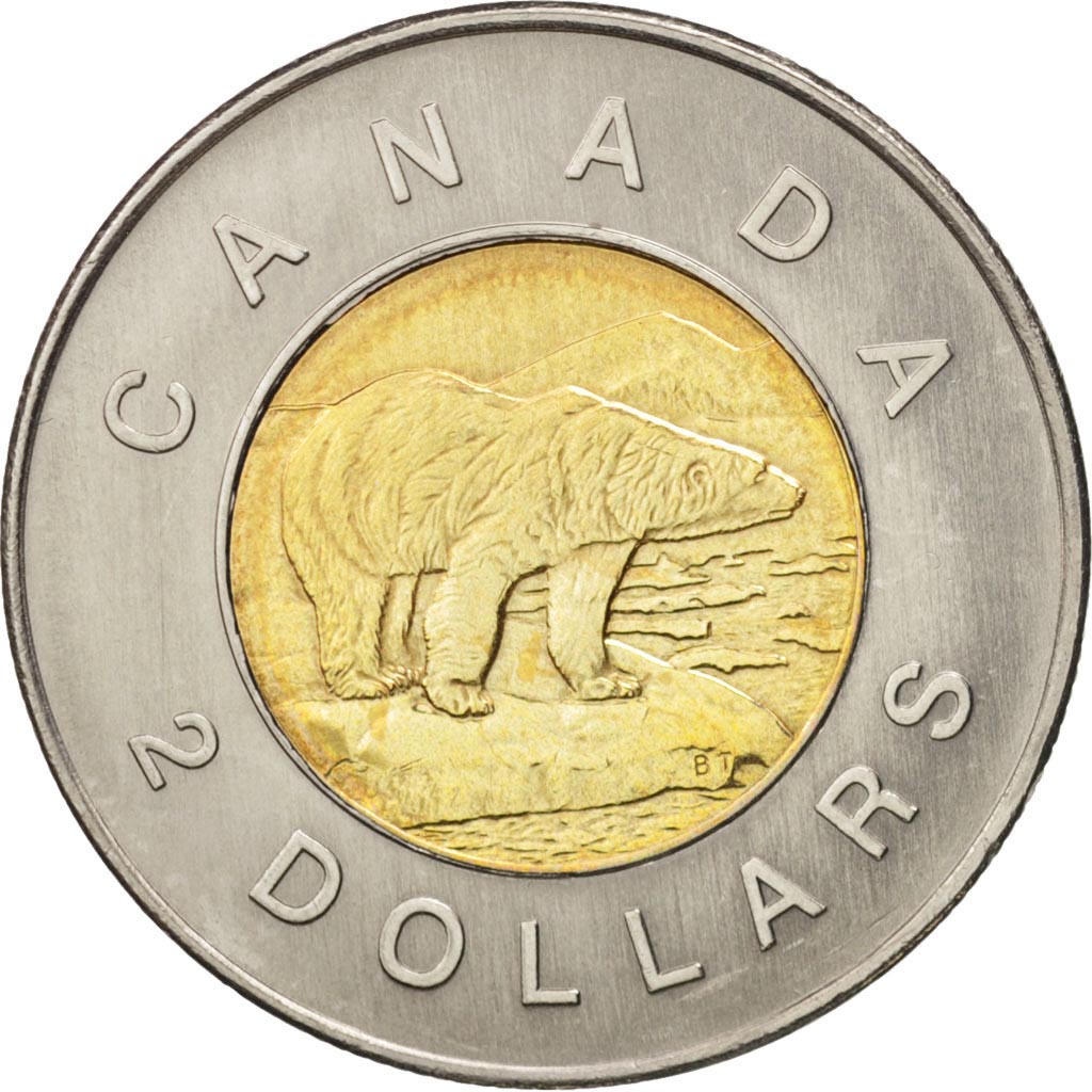 Canada, Elizabeth II, 2 Dollars, 2004, Royal Canadian Mint, MS(63)