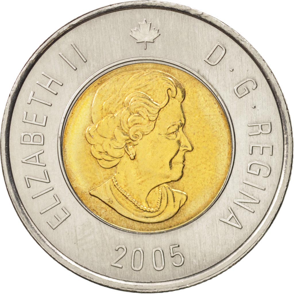 Canada, Elizabeth II, 2 Dollars, 2005, Royal Canadian Mint, SPL, Bi-metallico...