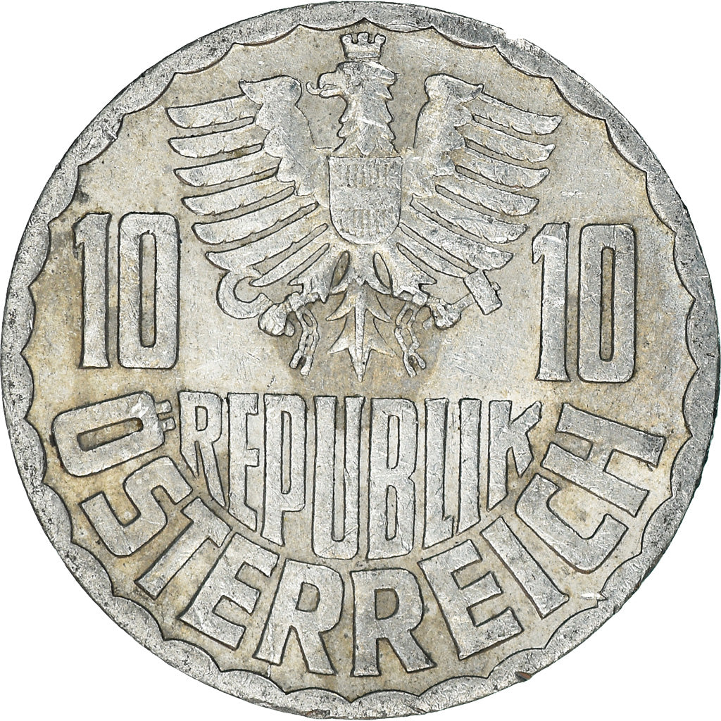 Coin, Austria, 10 Groschen, 1957