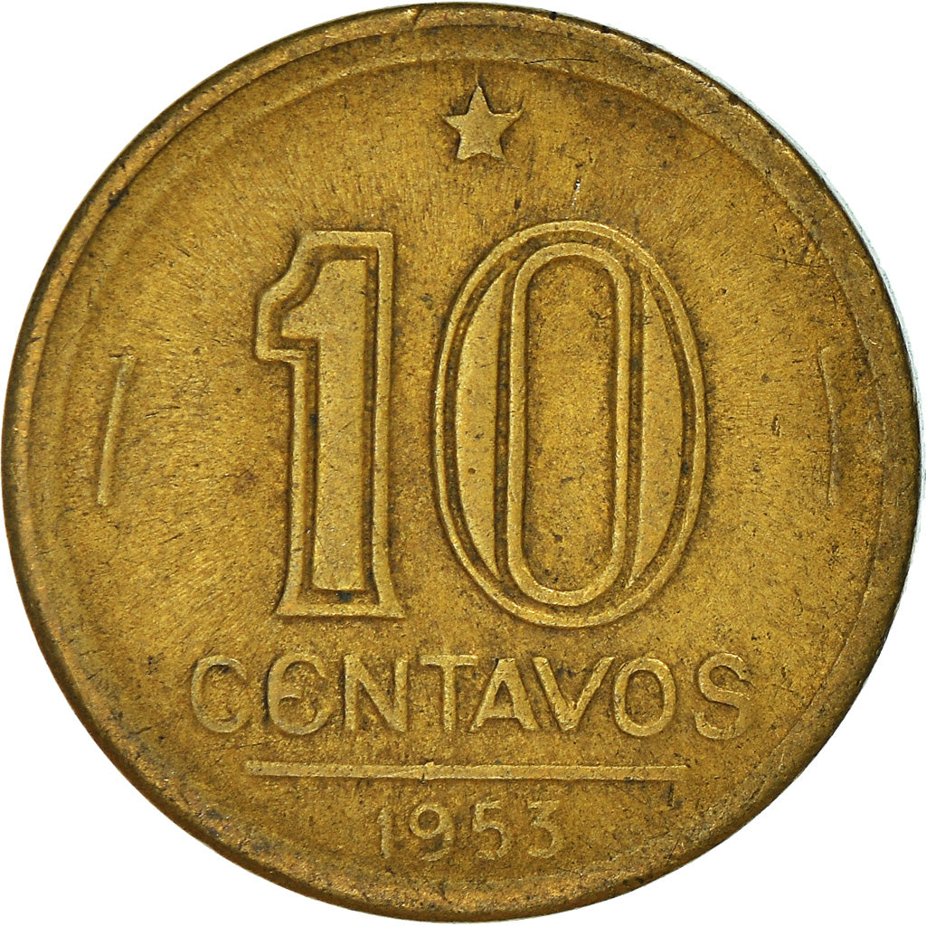 Moeda, Brasil, 10 Centavos, 1953