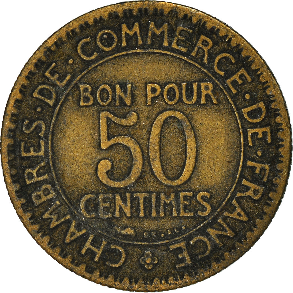Moneda, Francia, 50 Centimes, 1924