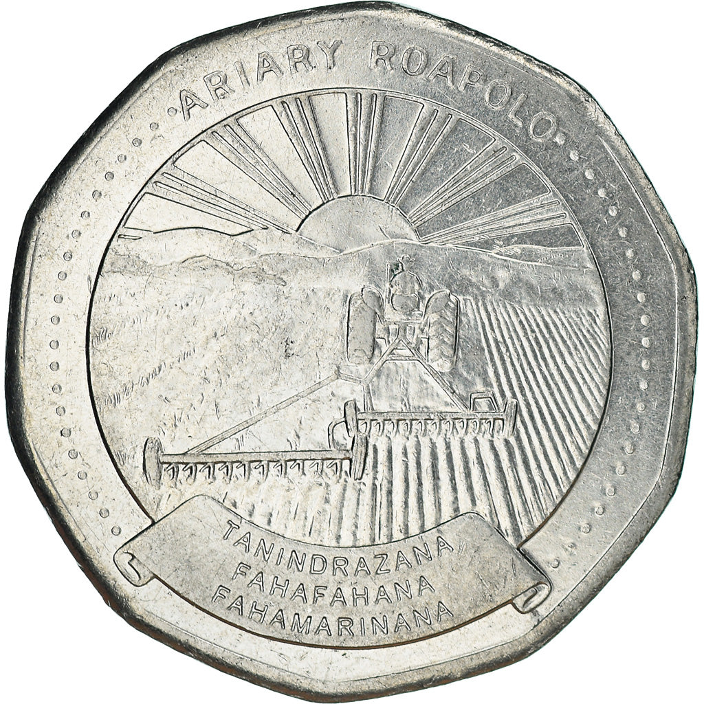 Moneda, Madagascar, 20 Ariary, 1994