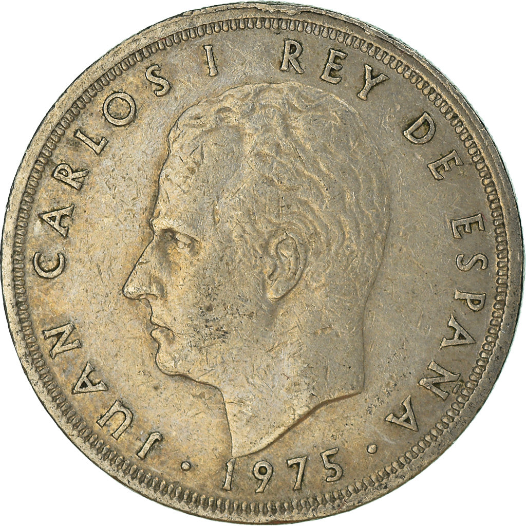 Moeda, Espanha, 5 Pesetas, 1975 (76)