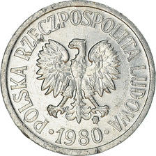 Moeda, Polónia, 10 Groszy, 1980