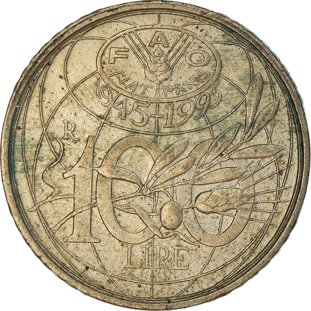 Coin, Italy, 100 Lire, 1995