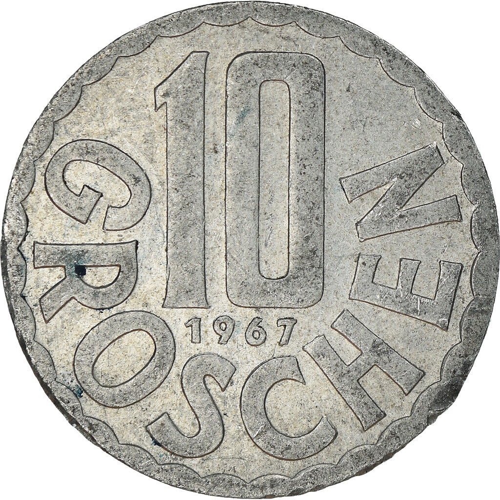 Coin, Austria, 10 Groschen, 1967