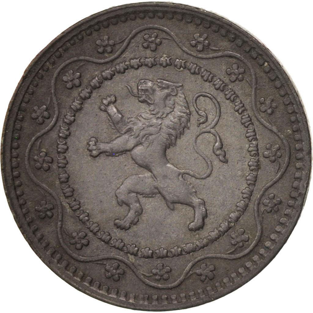 Coin, Belgium, 10 Centimes, 1916, AU(50-53), Zinc, KM:81