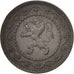 Coin, Belgium, 10 Centimes, 1916, AU(50-53), Zinc, KM:81