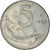 Munten, Italië, 5 Lire, 1955