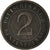 Coin, GERMANY, WEIMAR REPUBLIC, 2 Rentenpfennig, 1924