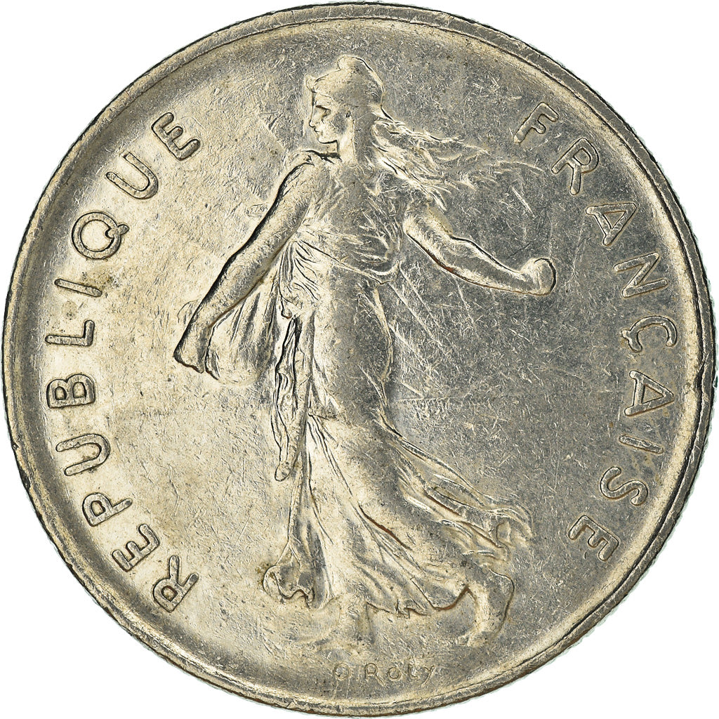 Monnaie, France, 5 Francs, 1987