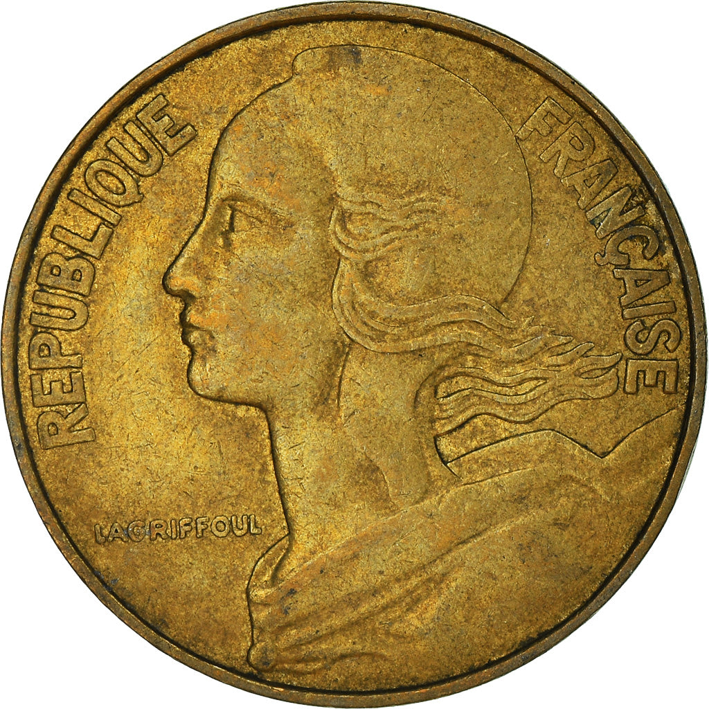 Moneda, Francia, 20 Centimes, 1981