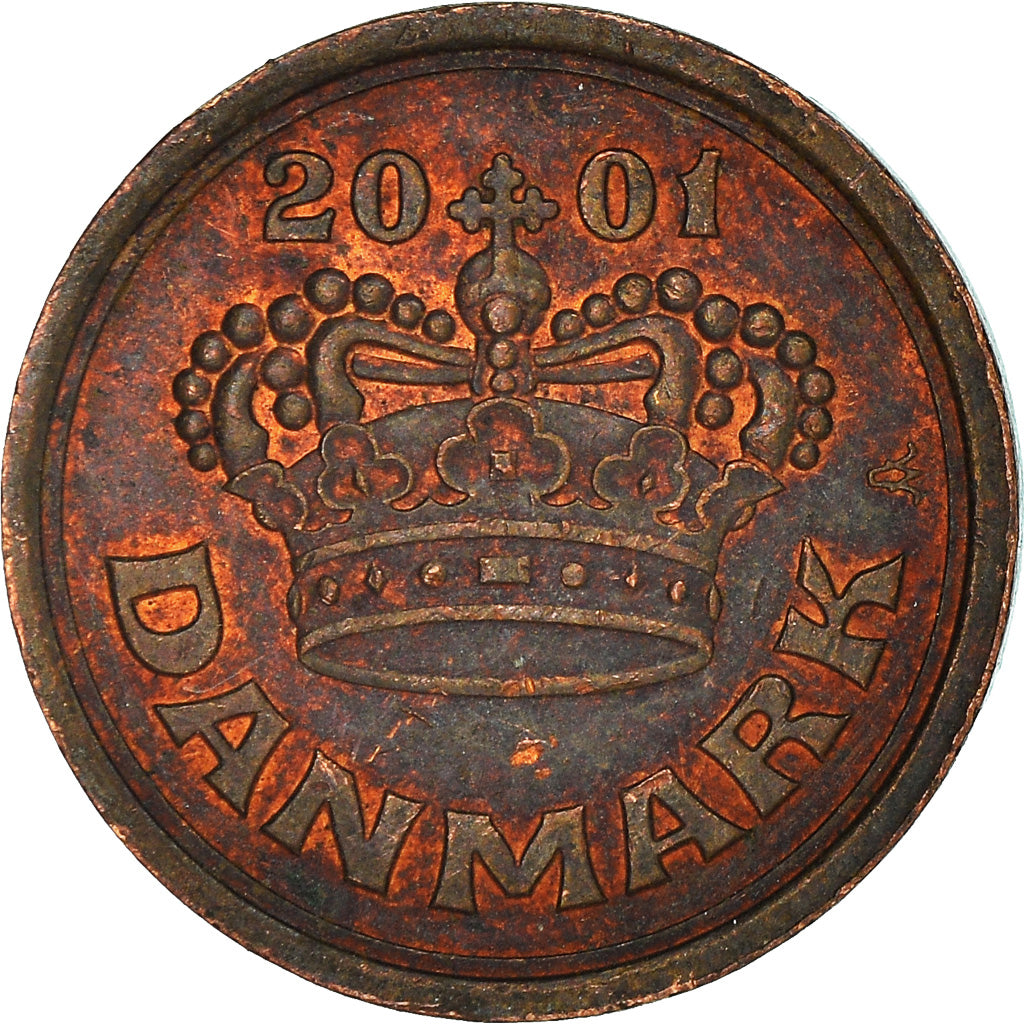 Coin, Denmark, 25 Öre, 2001