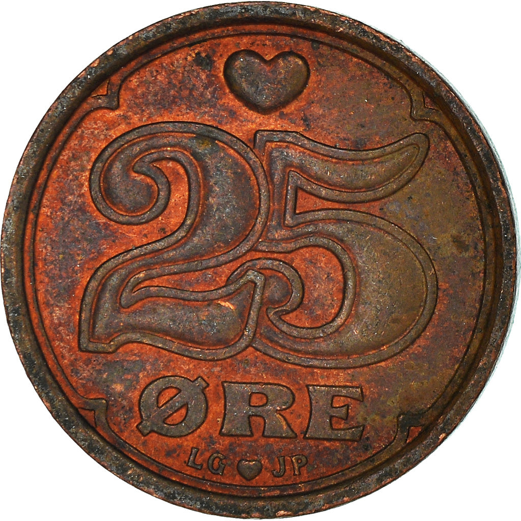 Coin, Denmark, 25 Öre, 2001