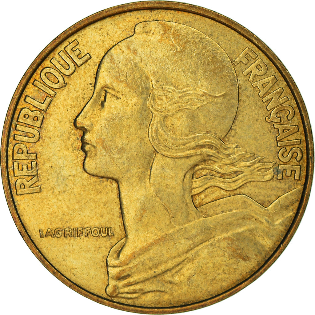Moneda, Francia, 20 Centimes, 1983