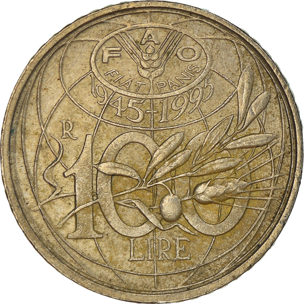 Coin, Italy, 100 Lire, 1995