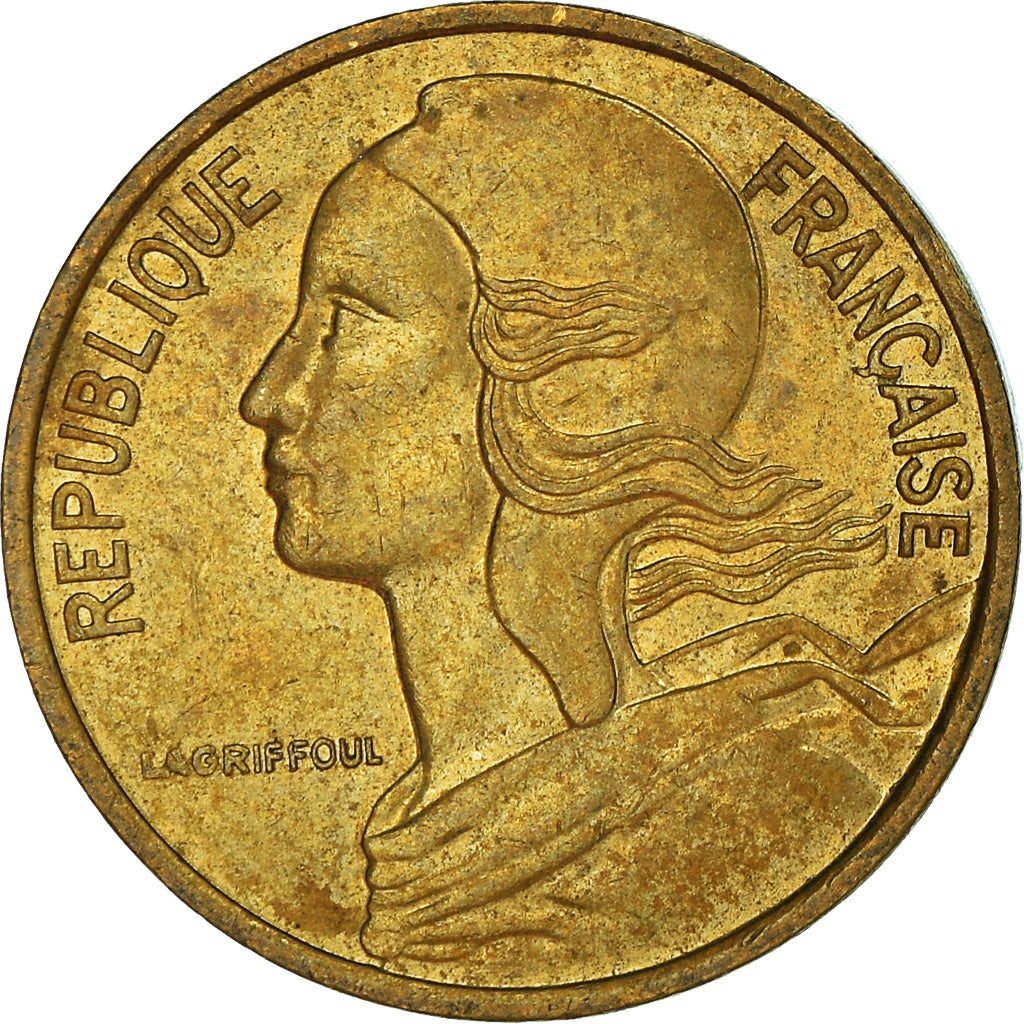 Münze, Frankreich, 5 Centimes, 1986