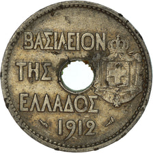Moneta, Grecia, 20 Lepta, 1912